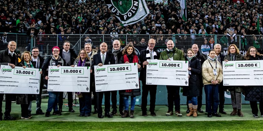 Borussia Stiftung spendet 10.000 Euro