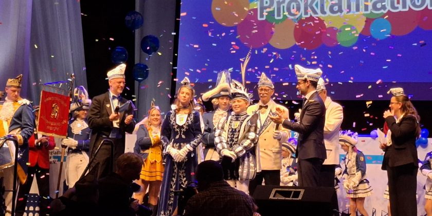 Kinderprinzenpaar-Proklamation